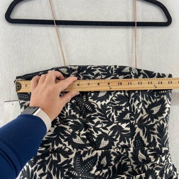 J Mendel Strapless Drape Waist Sheath‎ Dress Size 6 NWT - Picture 5 of 11